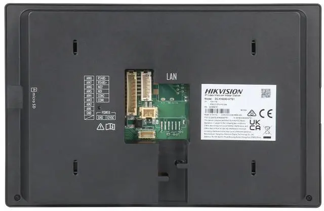 Alt view image 5 of 7 - Hi,k,vis,ion DS-KH6350-WTE1 7" Touch Monitor WiFi IP Based Video Intercom System