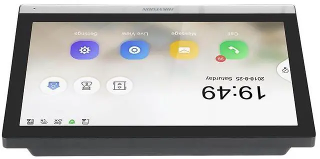 Alt view image 7 of 7 - Hi,kvi,sion DS-KH6350-WTE1 7" Touch Monitor WiFi Smart Home Video Intercom System