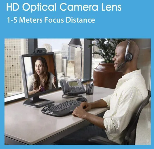 Alt view image 3 of 5 - C270i 720P Webcam IPTV HD PC Mini Camera Built-in Microphone USB2.0 HOT