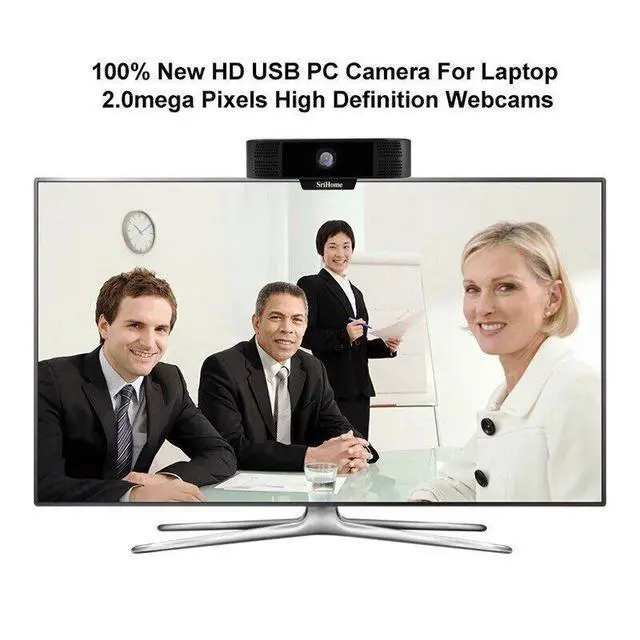 Alt view image 4 of 7 - Sricam SH037 USB Webcam 1080P Full HD Web Camera With Microphone For PC Laptop