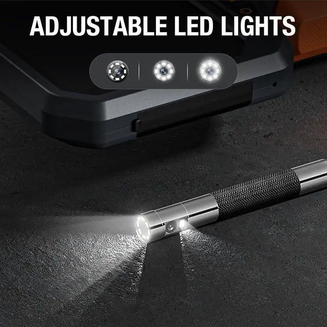 Alt view image 5 of 7 - Teslong Industrial Endoscope 6.5mm Snake Camera Teslong HD with Dual Lens