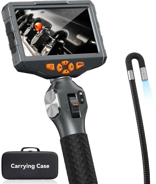 Main image of TESLONG TD500 WiFi 5 Inch IPS Screen Two Way 210° Steering Endoscope Waterproof