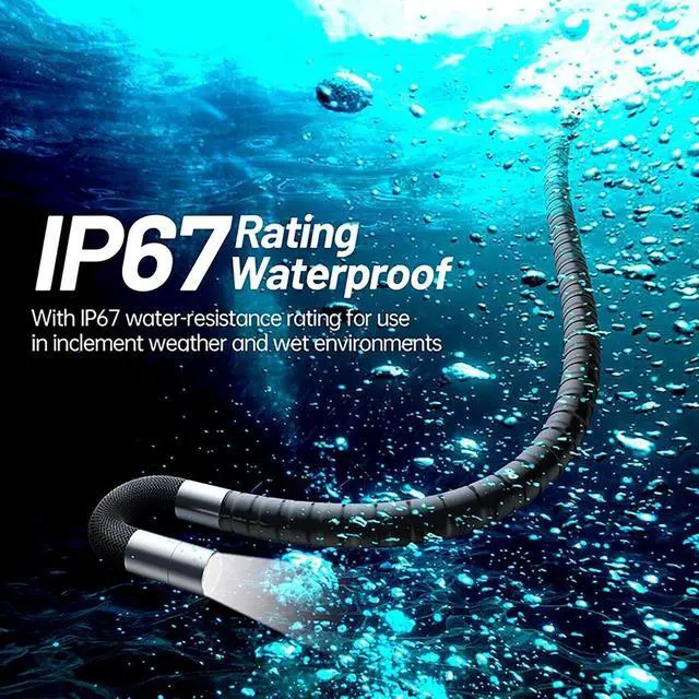 Alt view image 5 of 7 - TESLONG TD500 5" Two-Way 210° Articulated Industrial Borescope Inspection Camera 8.5MM