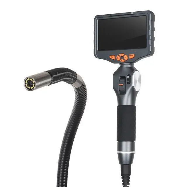 Alt view image 6 of 7 - TESLONG TD500 5" Two-Way 210° Articulated Industrial Borescope Inspection Camera 8.5MM