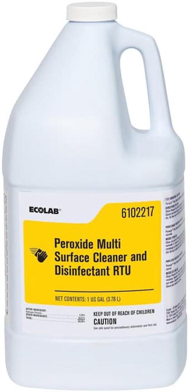 Ecolab peroxide multi surface on sale cleaner and disinfectant