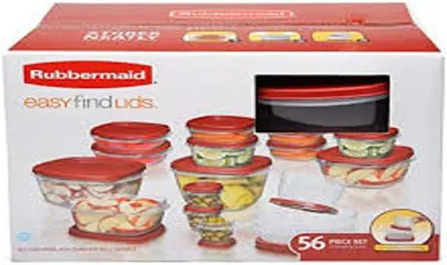 Main image of Rubbermaid 56-Pc. Easy Find Lids Food Container Set
