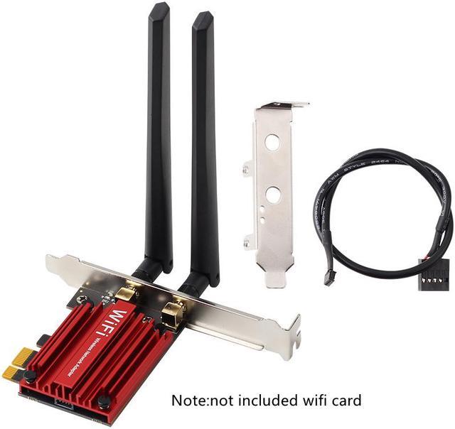DERAPID DE-326NG NGFF M.2 2230 Key A+E to Desktop PCI-E Wireless