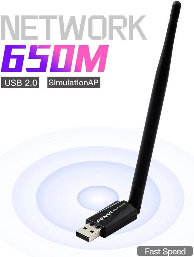 650Mbps Wireless USB Wifi Adapter Dongle Band 2.4G/5GHz High Gain Antenna AC650 wifi adapter for PC Laptop with Windows 7 8 10 Wireless Adapters - Newegg.com