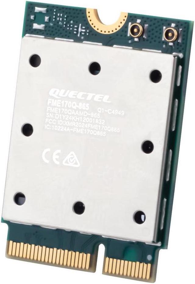 Alt view image 7 of 7 - DERAPID QCNCM865 Wi-Fi 7 Wifi Card NGFF M.2 Key E Tri Band 6GHz 5GHz 2.4GHz Wireless Bluetooth Adapter with I-PEX 4 Internal Wifi Antenna for PC Only Support Windows 11