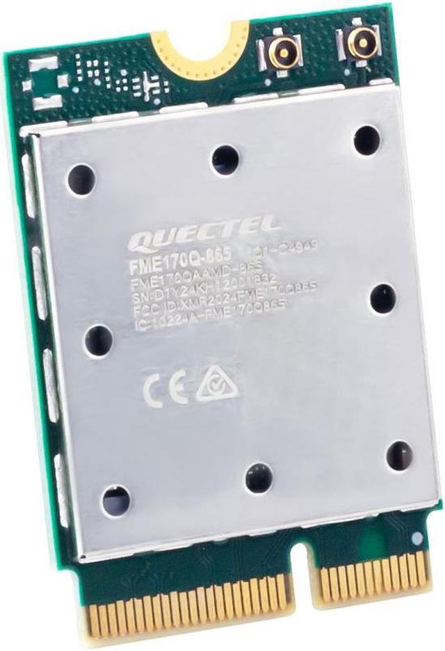 Alt view image 6 of 7 - DERAPID QCNCM865 Wi-Fi 7 Wifi Card NGFF M.2 Key E Tri Band 6GHz 5GHz 2.4GHz Wireless Bluetooth Adapter with I-PEX 4 Internal Wifi Antenna for PC Only Support Windows 11