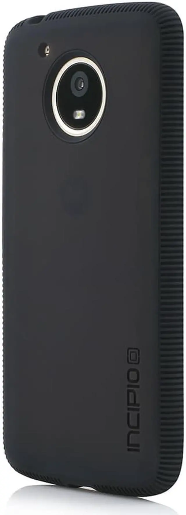 Alt view image 8 of 12 - Incipio Octane Motorola Moto E4 Plus Case with Textured Bumper and Hard Shell Back for Motorola Moto E4 Plus - Black