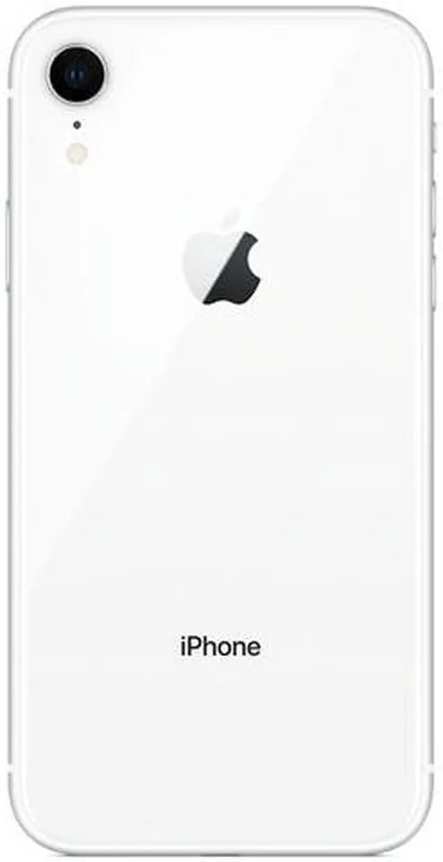Alt view image 4 of 4 - Apple iPhone XR 4G LTE Fully Unlocked (Verizon + Sprint + GSM Unlocked) 6.1" White 3GB RAM
