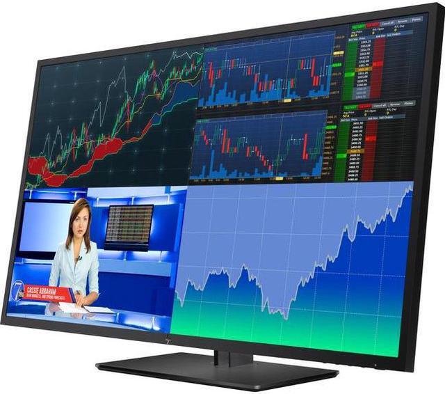 Alt view image 4 of 8 - HP 42.5" 60 Hz IPS UHD Accessories - General 8ms (GTG) HDMI, DisplayPort, USB-C Flat Panel Z43 1AA85A8#ABA