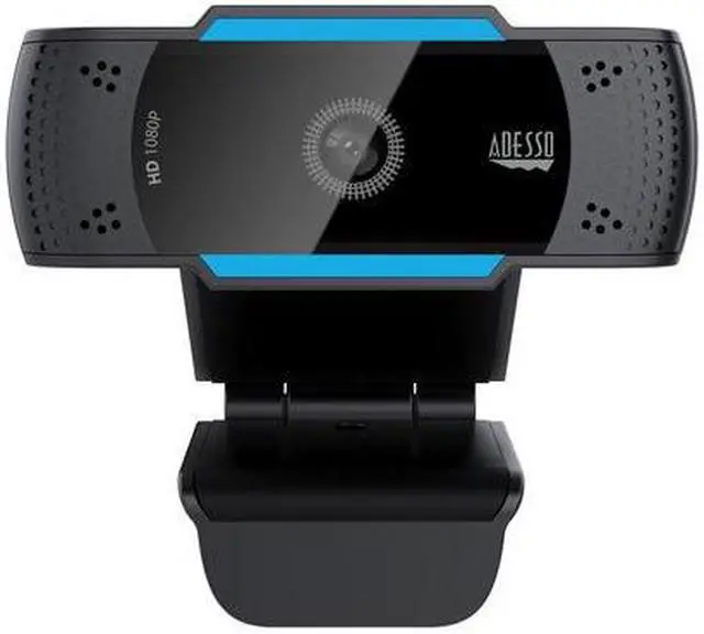 Alt view image 10 of 20 - Adesso CyberTrack H5 CyberTrack H5 1080p HD USB Auto Focus Webcam with Built-In Dual Microphone