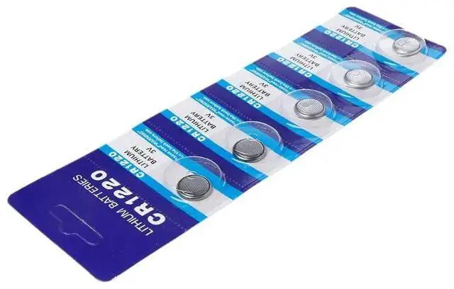 Alt view image 4 of 6 - 10PCS Button Battery CR1220 Lithium Coin Cell Batteries 1.55V DL1220 BR1220 LM1220 CR 1220 Electronic Watch Toy Remote