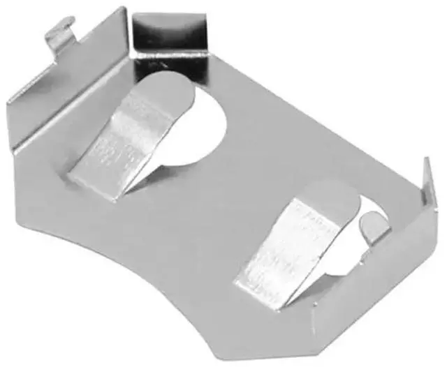 Alt view image 5 of 6 - taped SMD Tab CR2032 2032 Battery Button Cell Holder Coin Cell Retainer Battery Holder surface mount PCB reflow soldrable 10pcs