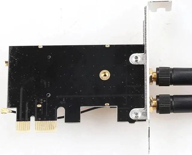 Alt view image 6 of 6 - Lejiahong Desktop Wireless WiFi Bluetooth Network Card Adapter PCIe to M.2 Expansion Card Wifi Adapter M.2 NGFF