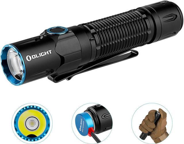 Olight Warrior 3S Tactical Flashlight 2300 Lumens Powerful Dual-switch Super Torch Compact Rechargeable Waterproof IPX8 For Everyday Carry, Outdoors, Self-defense, Law Enforcement Flashlights & Lanterns - Newegg.com