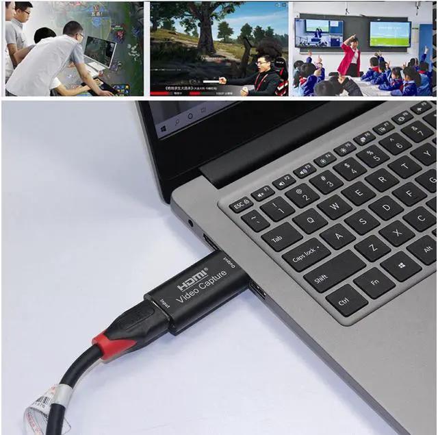 Alt view image 3 of 7 - Game Capture Card, High Definition 1080p Reliable Portable Video Converter for Game Streaming Live Broadcasts Video Recording