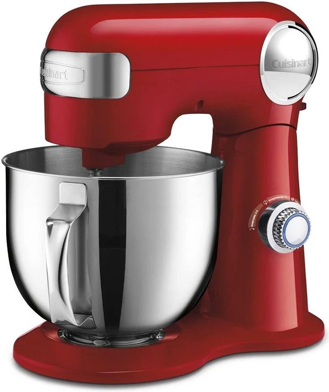 Main image of Cuisinart SM-50RC Precision Master 5.5 Qt (5.2l) Stand Mixer, Red