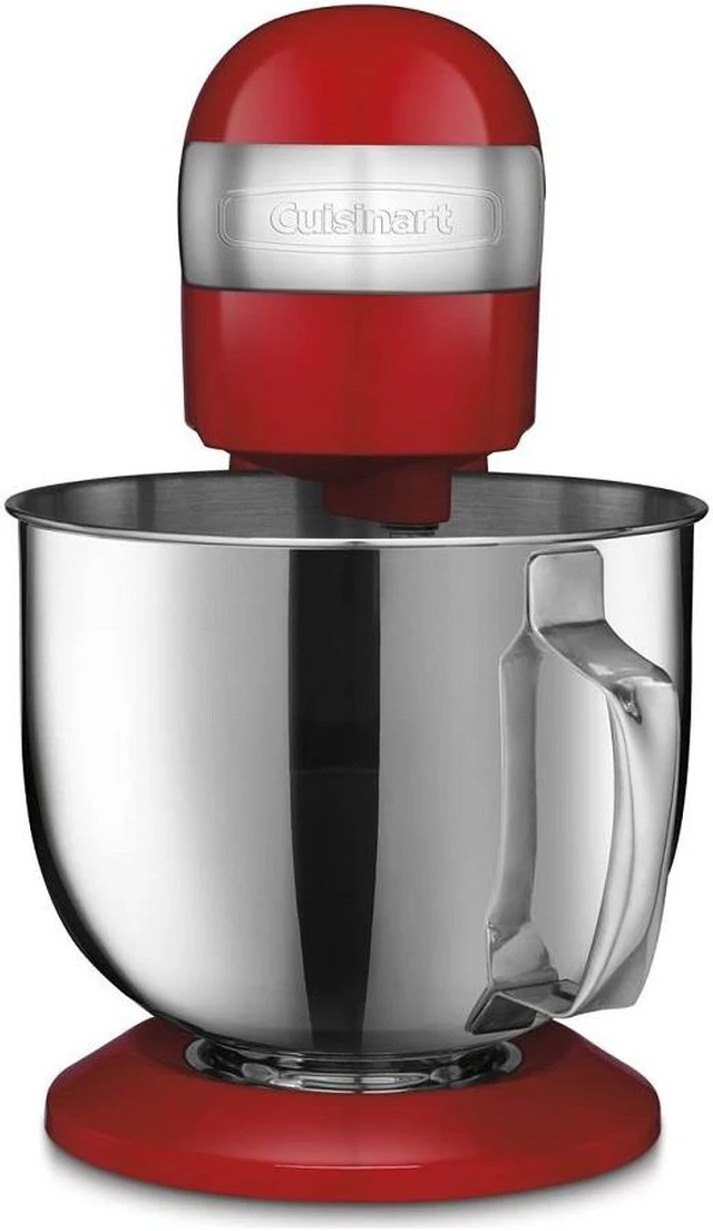 Alt view image 3 of 6 - Cuisinart SM-50RC Precision Master 5.5 Qt (5.2l) Stand Mixer, Red