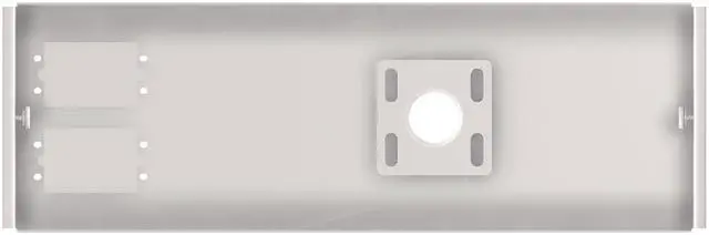 Alt view image 2 of 11 - QualGear® QG-PRO-PM-SCA-W Pro-AV Suspended Ceiling Adapter for 1.5