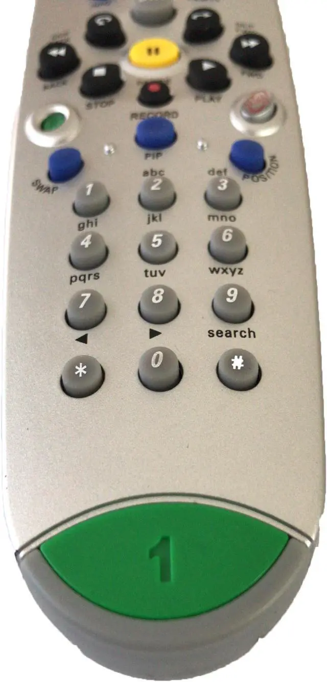 Alt view image 3 of 3 - Dish Network Bell ExpressVU 5.0 IR Remote 118575 TV1 211, 301,622 721 9200 9242