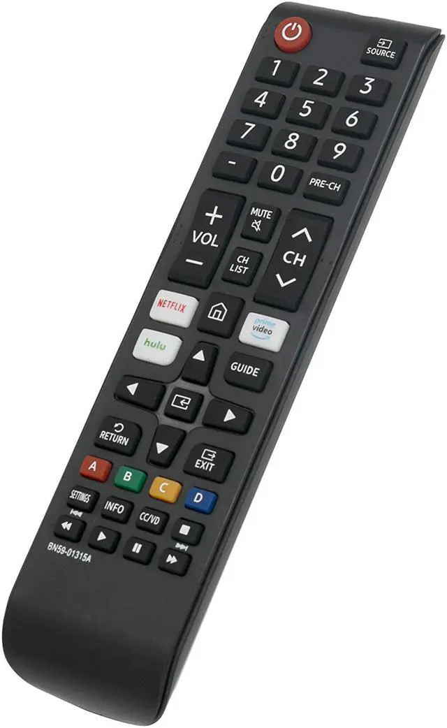 Alt view image 3 of 5 - NEW BN59-01315A Replacement TV Remote for Samsung LED 4K ULTRA HDTV Smart TV