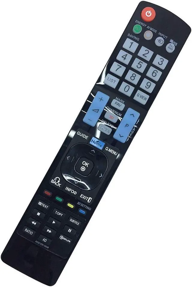 Alt view image 2 of 4 - New Replacement AKB72914048 Remote Control for LG TV 42PW350 50PW350 BM-LDS201