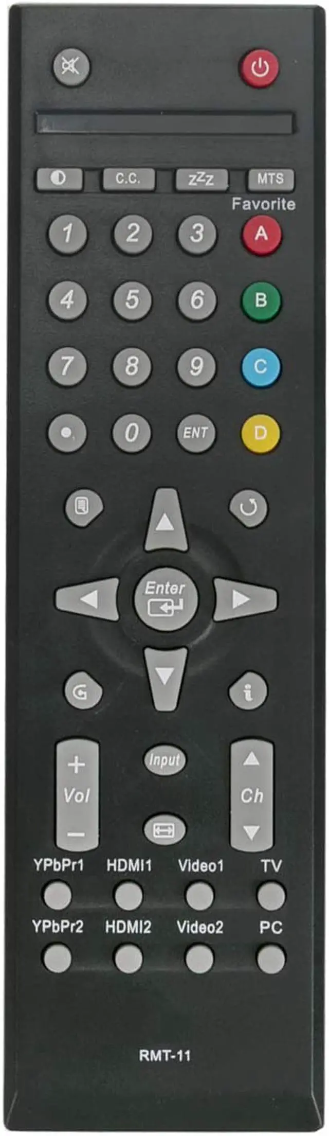 Main image of New RMT-11 Replace Remote Control for Westinghouse TV LD-4695 LD-3257DF