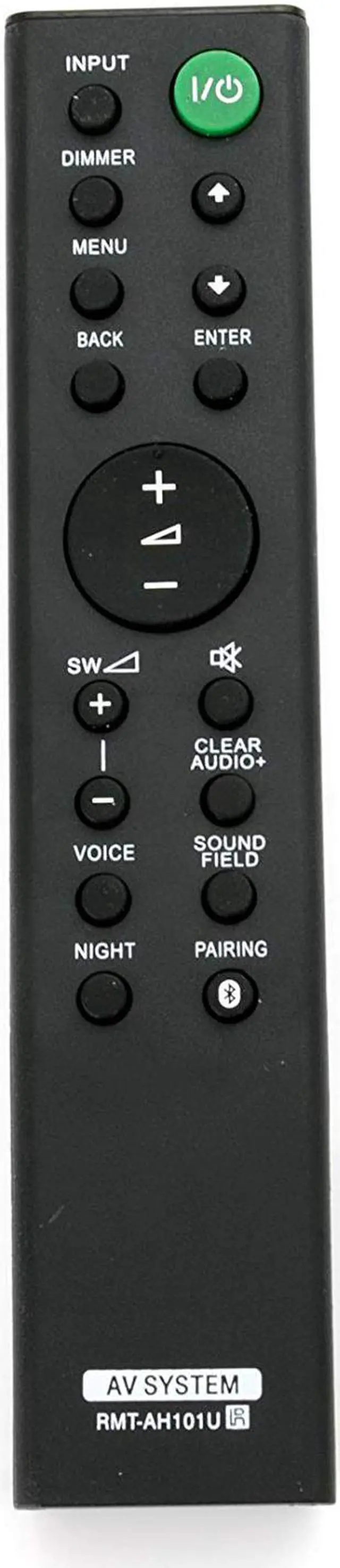 Main image of New RMT-AH101U Replaced Remote for Sony Sound Bar HT-CT380 HT-CT780 HT-CT381