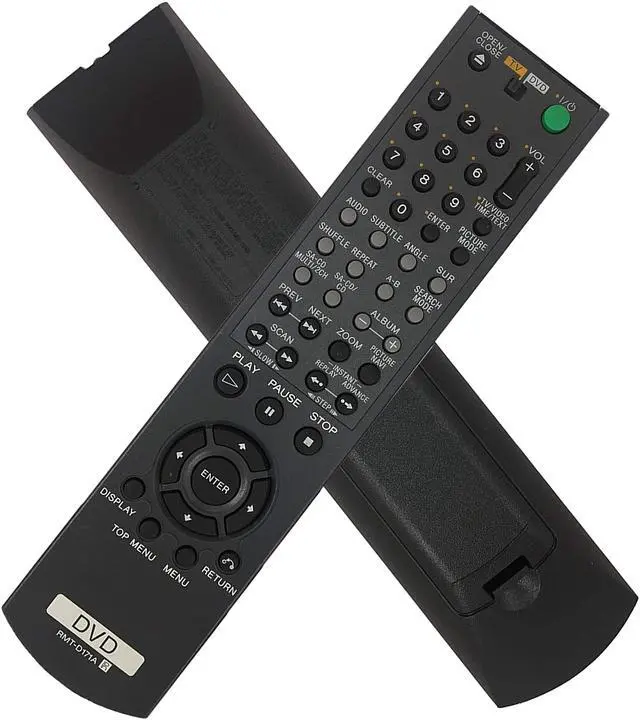 Alt view image 2 of 4 - RMT-D171A Replace Remote Control for Sony DVD Player DVP-NS775V DVPNS775V