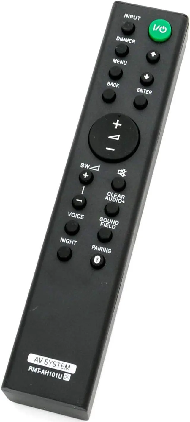 Alt view image 2 of 3 - New RMT-AH101U Replaced Remote for Sony Sound Bar HT-CT380 HT-CT780 HT-CT381