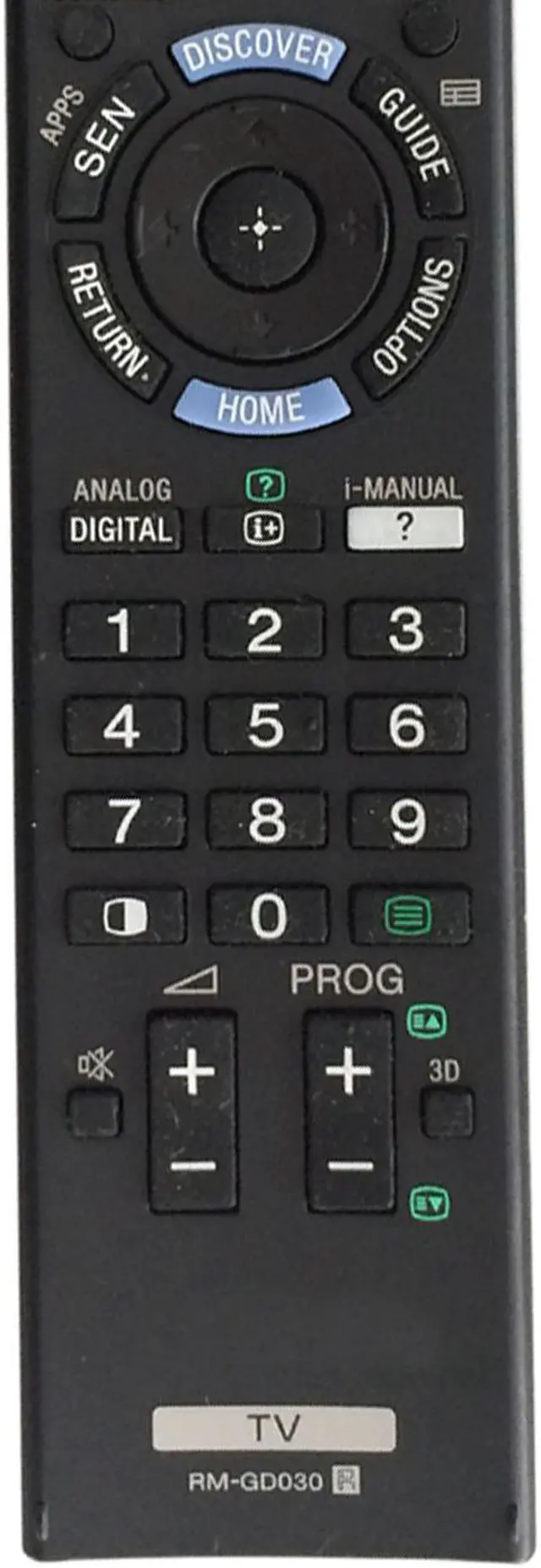 Alt view image 2 of 3 - New Replaced RM-GD030 For Sony TV Remote Control RM-GD031 RM-GD032 KDL-50W800B RMTTX300E