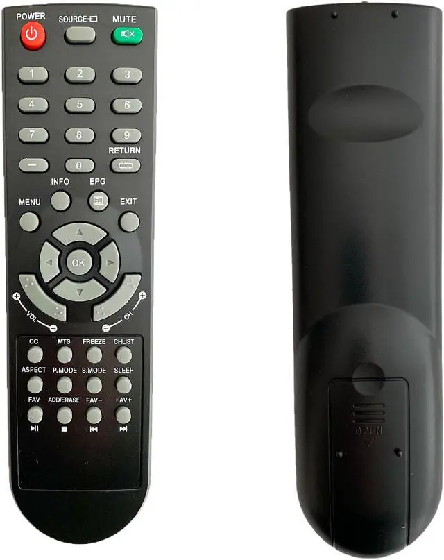 Alt view image 2 of 3 - Replace Remote control for Speler TV
