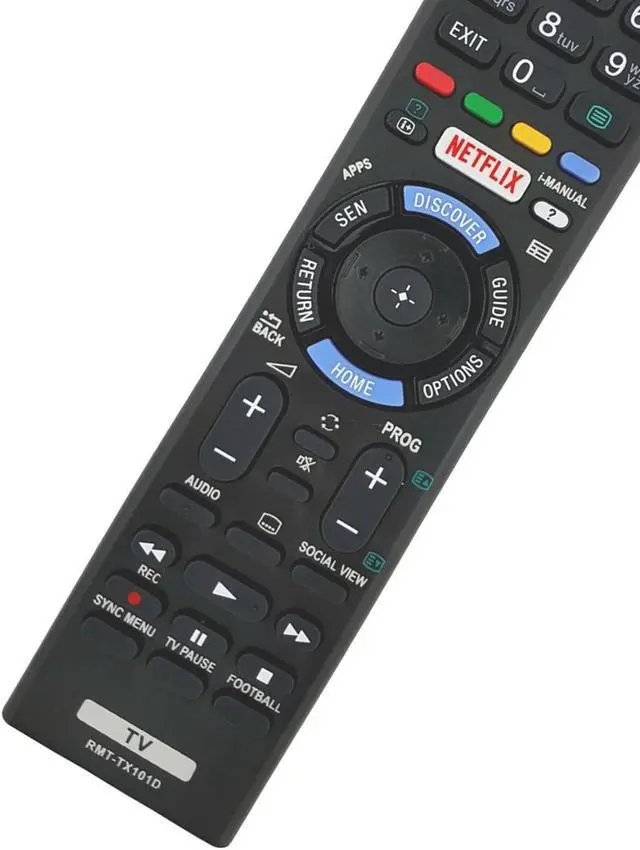 Alt view image 4 of 4 - New Replace Remote RMT-TX101D FOR Sony TV KD-49X8305C KDL-32R400C KDL-32R403C