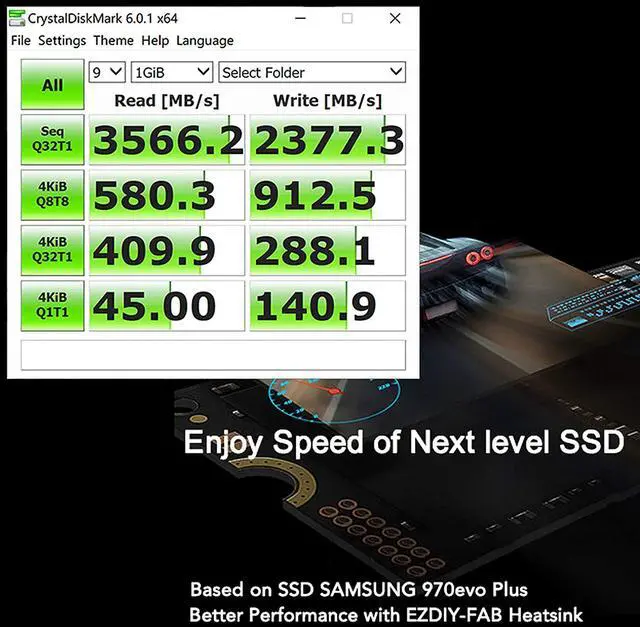 Alt view image 2 of 4 - EZDIY-FAB NVME PCIe Adapter, M.2 NVME SSD to PCI Express Adapter with Heat Sink,Only Support PCIe x16,Support M.2 Key M SSD 2230 2242 2260 2280