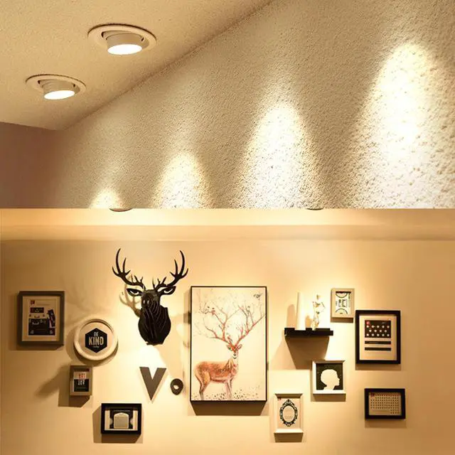 Alt view image 6 of 6 - Ar111 Led Gu10 Bulb Dimmable 15w Equivalent Halogen 120w 30°Beam Angle Warm White 3000k Smd Ac110v  Par36 Es111 Reflector Bulb Qr111 Spotlight Downlight Track Lights 1200lm