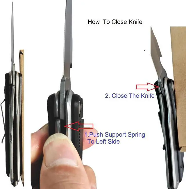 Alt view image 5 of 7 - QLEE Led Mini Flashlight 6-In-1 Utility Folding Pocket Knife With Bottle Opener,Glass Breaker First Attack,Buckle,Whistling,Multi-Function Emergency Tool For Hiking Survival Camping Hunting