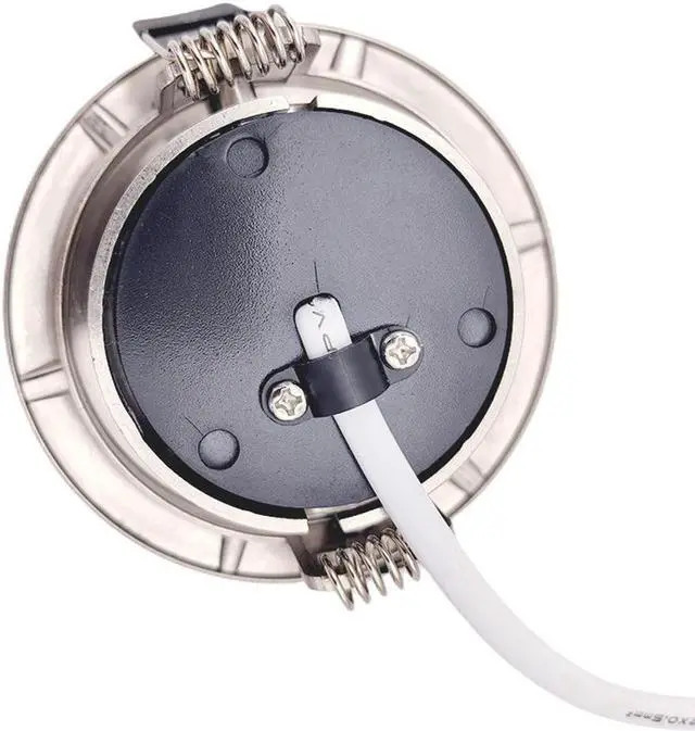 Alt view image 3 of 7 - QLEE Eyeball Dimmable 3 Way LED Light Downlight 3 Inch Gimbal Led Recessed Light 6w 4000k Temperature Rotatable Led Retrofit Downlight Gimbal For Ceiling With Housing Clips 6 Pack