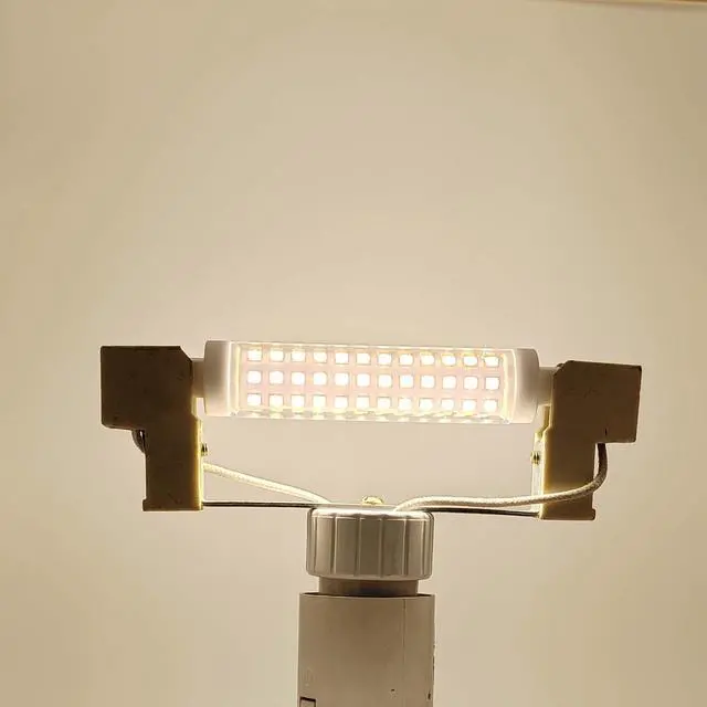 Alt view image 5 of 7 - QLEE R7S LED Bulb 118MM 12W J118 T3 Led Flood Light Equivalent 150w Halogen Light Wall Sconce Floor Light j-type Linear Double Ended Banker Light  360º Beam Angle 3000k Warm White Not Dimmable 2 Pack