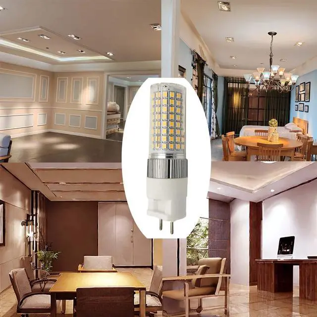 Alt view image 7 of 7 - QLEE G12 Light Bulb Led 16w 3000k Warm White G12 Light Bulb Replacement 35 Watt Metal Halide Lamp 2 Pin Garage Light Factory Led Bulb Warehouse Light 1 PACK