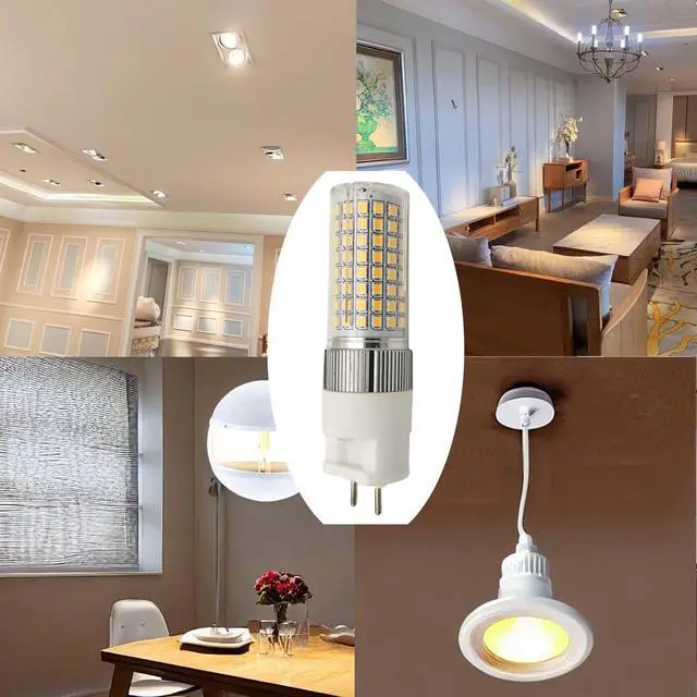Alt view image 7 of 7 - QLEE G12 Led Lights 16w Ceramic Corn Light G12 Led Bulb 4000k Natural White Equivalent 200 Watt Incendescent Lamp Halogen Bulb 2 Pin Ceilling Light Downlight Shopping Mall Light 1 PACK