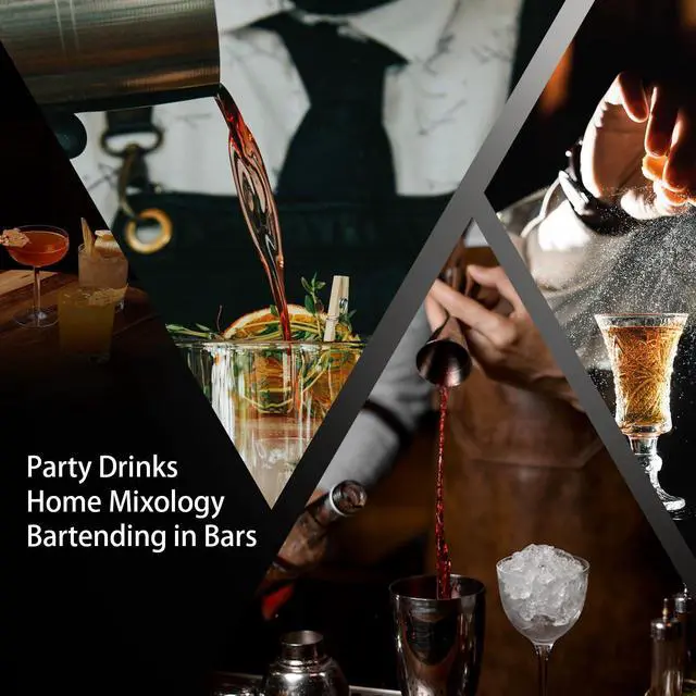 Alt view image 5 of 7 - QLEE 6PCS Bartending Set With 550ml Cocktail Shaker Muddler Double Jigger Bar Spoon Strainer & Matte Stand Stainless Steel Barware Tools For Home & Professional Cocktail Mixing Party Club Pub