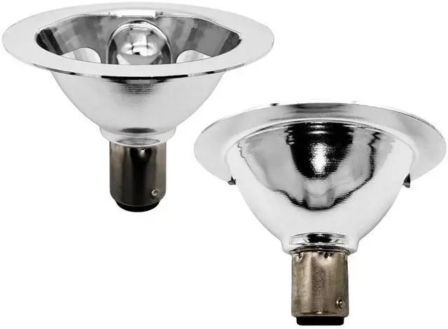 Main image of QLEE AR70 LED Bulb 3W BA15D B15 Bayonet SBC Fitting/Cap 12V AC/DC 6000K Cool White Daylight Non-Dimmable Replacement 30W Halogen Spotlight Reflector Tracking Light 2 Pack