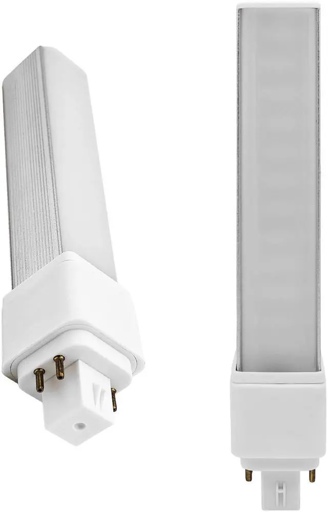 Main image of QLEE Gx24q 4pin light bulb Retrofit GX24 LED PL-C Recessed Lamp Replacement Conventional 18W 4P G24Q-2 Gx24q-3 G24q-1 1400 Lm 314° RotateG24q Green bathroom Bulb 6000k 2 Pack Bypass Ballast