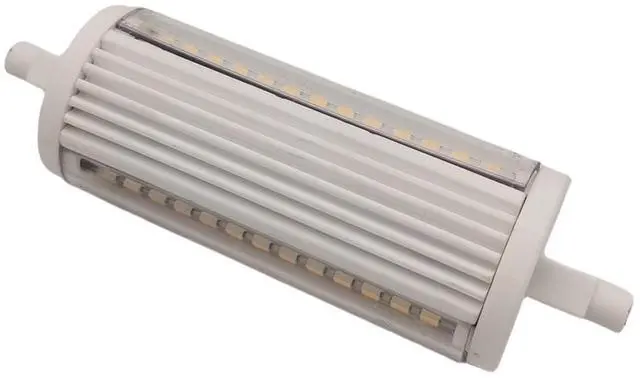 Alt view image 6 of 7 - QLEE R7s Led Bulb 118mm 30w Dimmable Bulbs Led Halogen Replacement 300 Watt J Type Double Ended T3 R7s Base 300w Equivalent Floodlight For Garage Lighting Floor Standing Light 3000k