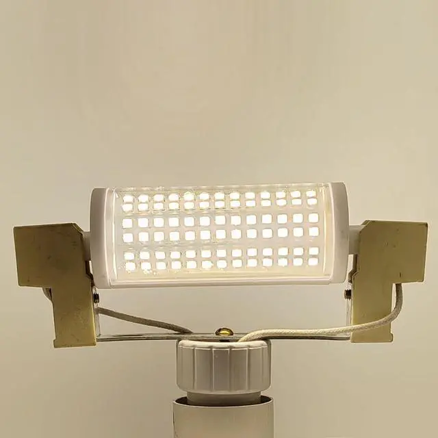 Alt view image 7 of 7 - QLEE R7s Led Bulb 118mm 30w Dimmable Bulbs Led Halogen Replacement 300 Watt J Type Double Ended T3 R7s Base 300w Equivalent Floodlight For Garage Lighting Floor Standing Light 3000k