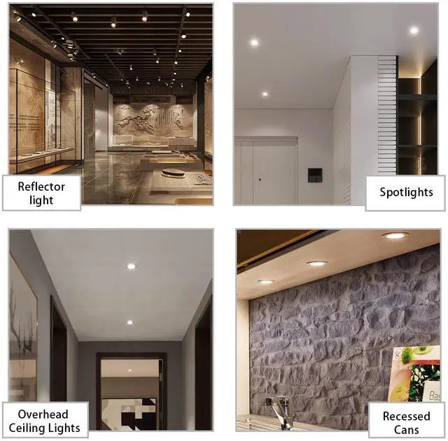 Alt view image 6 of 7 - QLEE Mr16 Led Bulb 3cct Dimmable 50w Equivalent Narrow 60° Beam Selectable Color Temperature 3000k 4000k 6000k Gu10 Base For Recessed Track Lighting Display Vanity, 6 Pack