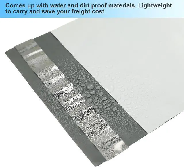 Alt view image 4 of 7 - 50 Packs 19 x 24 Inchs White Poly Mailers Envelopes Shipping Bags with Self Sealing Adhesive Strip, Waterproof & Tearproof Postal Bags Lightweight Shipping Mailers Bags